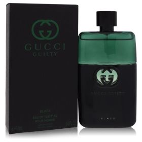 Gucci Guilty Black by Gucci Eau De Toilette Spray (Gender: Men)
